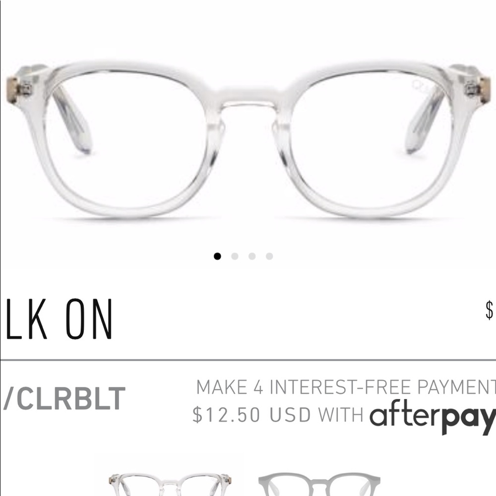 Quay Hardwire blue light glasses